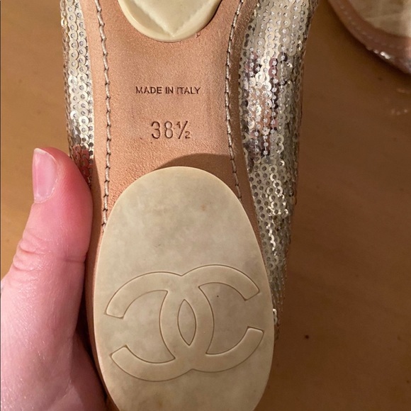 Chanel sequin flats - Picture 11 of 12